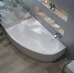 Katrina ванна акриловая угловая асимметричная 150х100см Alba Spa, левая