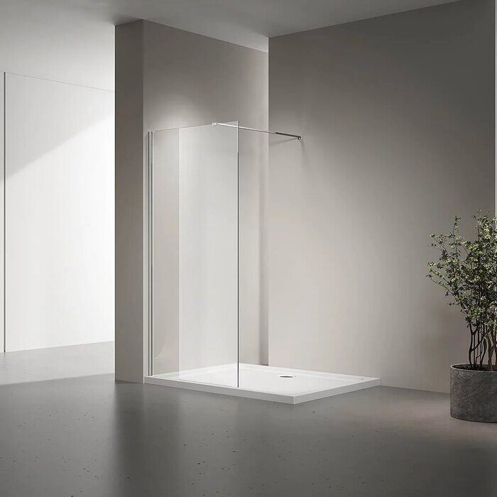 Veconi KR72-110-01-C7 душевая перегородка, 110х200 см, профиль хром