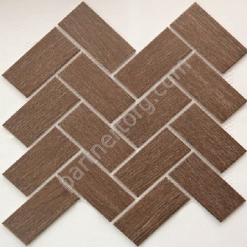 Коричневая керамическая мозаика Porcelain series PL4595-02