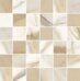 Apulia Oro Mosaic мозаика бежевая матовая/глянцевая 30х30см Azori