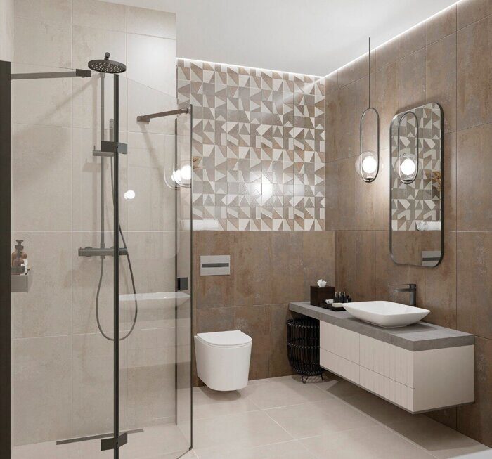 Urban Crema настенная плитка бежевая матовая 31х63см Azori