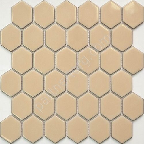Бежевая керамическая мозаика Porcelain series PS5159-08