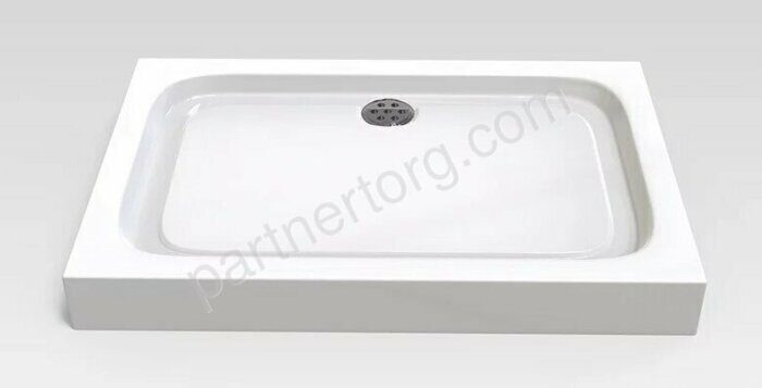 Veconi TZ-04 душевой поддон прямоугольный 100х80x14 см