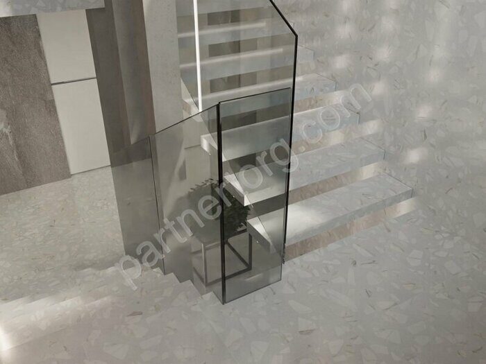 Arti Grey AT01 серый неполированный керамогранит 30х60см Estima Ступень