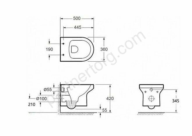 Комплект инсталляция Elite с унитазом подвесным и сидением с микролифтом Jacob Delafon E21742RU-00