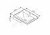 M85AWCC0552WG X-Joy, Раковина мебельная, керамическая, 55 см, встроенная, цвет: белый, глянец
