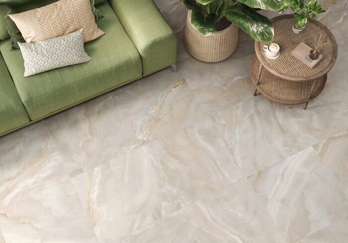 Onyx Breez Crema Artkera керамогранит бежевый матовый sugar-эффект 60х60см