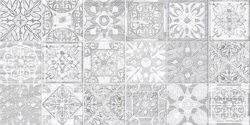 Vincenzo Lino New Trend настенная плитка серая матовая печворк 25х50см