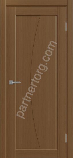 Сицилия 721.11 межкомнатная дверь орех NL глухое полотно