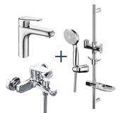 Point LM0380C комплект смесителей 3 в 1, хром Lemark фото