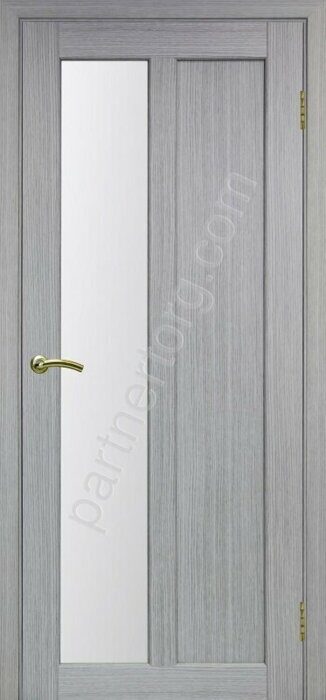 Парма 421.21 межкомнатная дверь дуб серый FL со стеклом на выбор