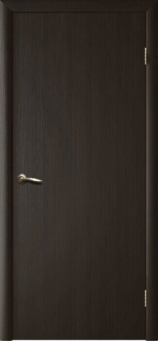 Гладкое ПГ Ламинированные FlyDoors дверь межкомнатная венге