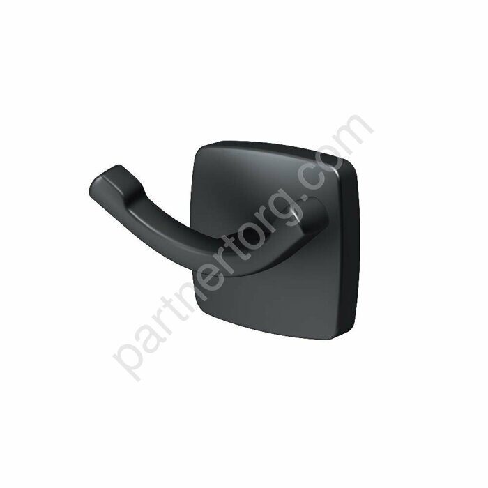 0A9035622 Двойной крючок для полотенец,  черный Gem Распродажа
