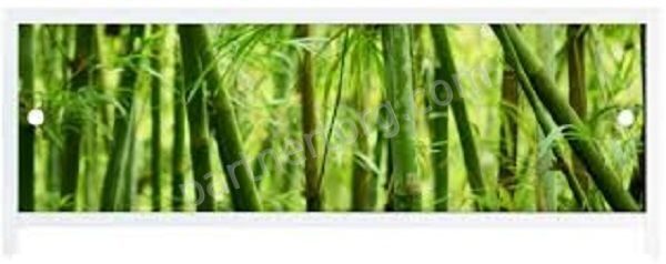 Бамбук Ультралегкий Арт экран под ванну пластик 1,48 м,  1,68м