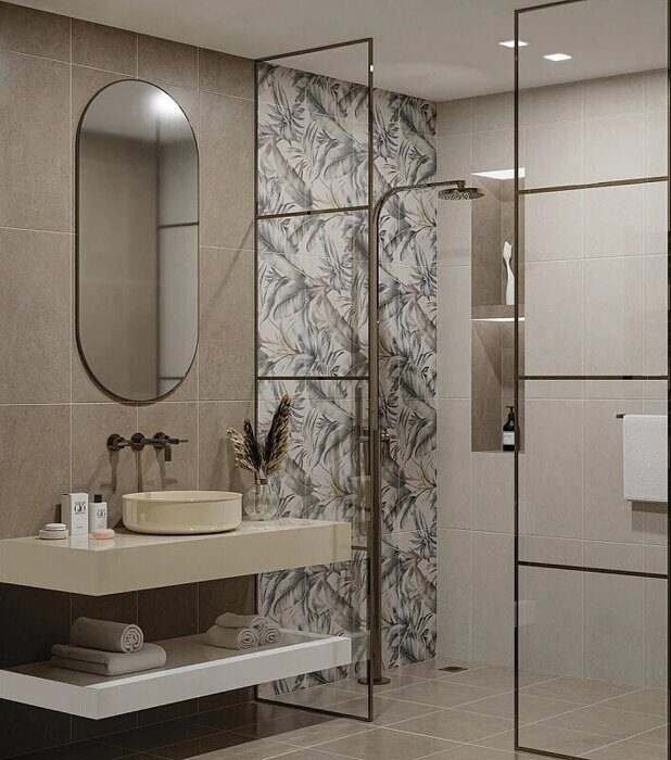 Sandstone Decor 1 керамическая плитка матовая 31х63см Azori