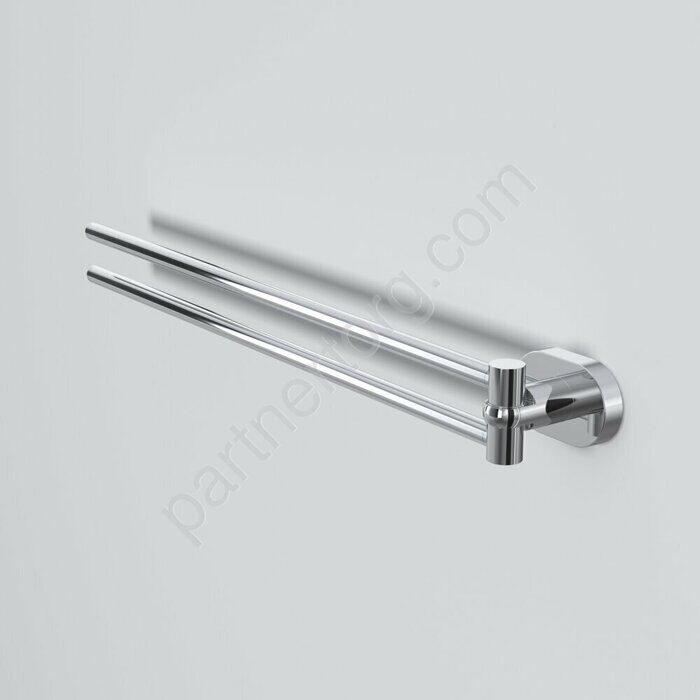 Двойная вешалка-вертушка для полотенец, хром A7432600 Sense L