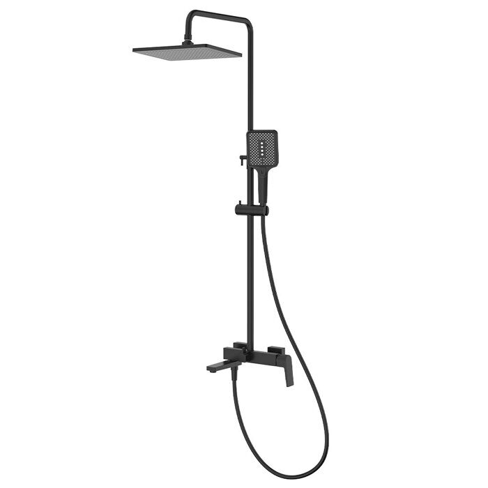 S02.24.06 Splenka Душевая система, черный