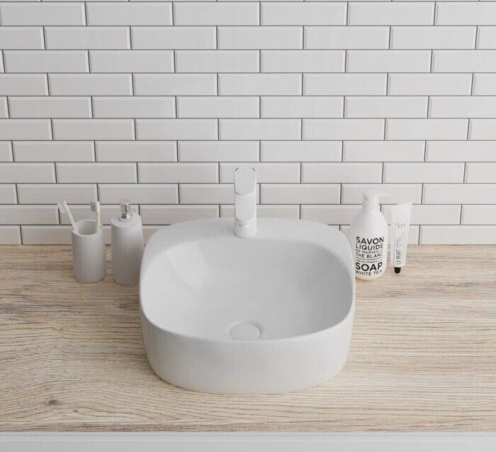 Grossman GR-3028 накладная раковина белая