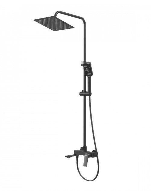 Душевая стойка Grossman Cosmo 500.K35.02.210 со смесителем, черная