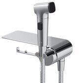 AM.PM Func cмеситель встраиваемый  с гигиеническим душем и полочкой F0H8F900