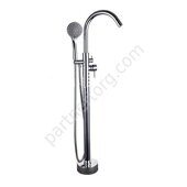 Gappo G3098 напольный смеситель для ванны хром