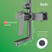 Parker Iddis душевая система с тропическим душем графит PARGM3Fi06