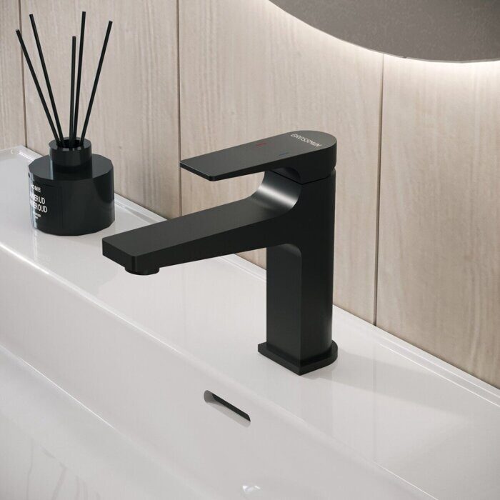 Grossman Classic 510.K35.04.210 смеситель для раковины черный матовый