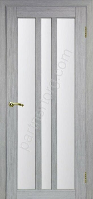 Парма 413.222 межкомнатная дверь дуб серый FL со стеклом на выбор