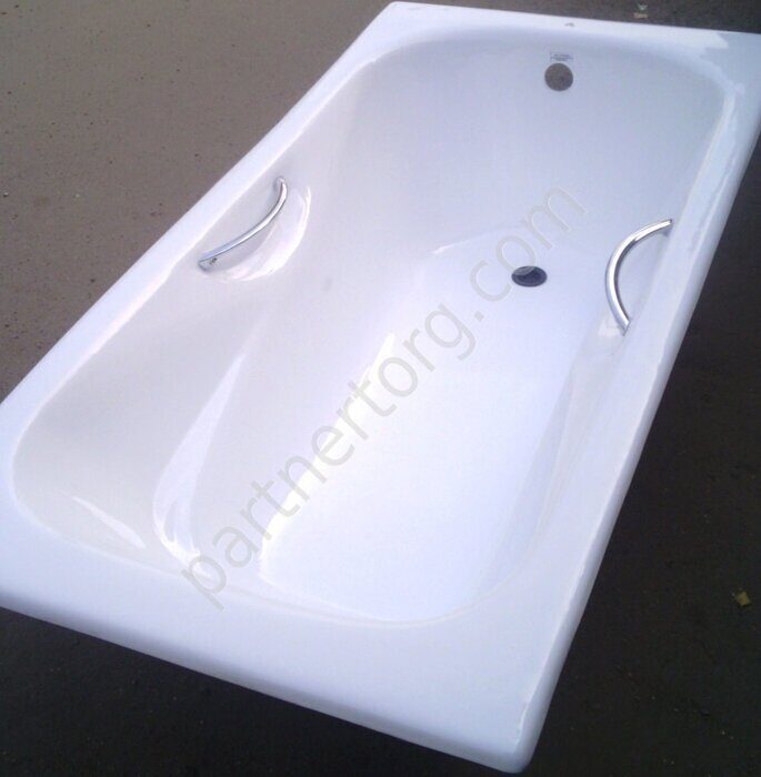 Donni Goldman 150х75х41 ванна чугун с ручками и ножками