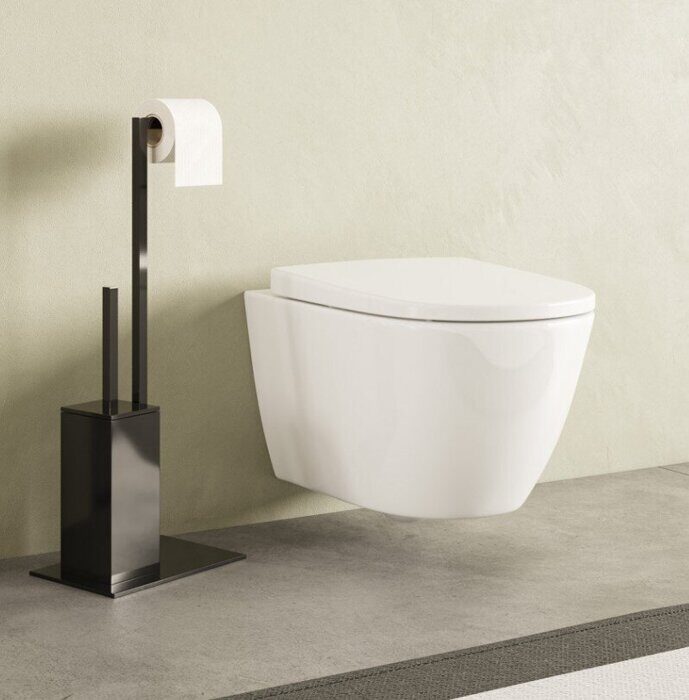 Комплект инсталляции Roca ПЭК с унитазом Ona Rimless клавиша хром, сидение с микролифтом ZRU9310392