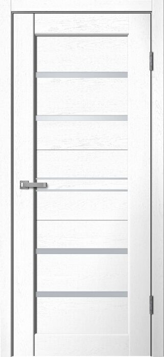 ST02 Skin Doors FlyDoors дверь межкомнатная Snow soft стекло мателюкс