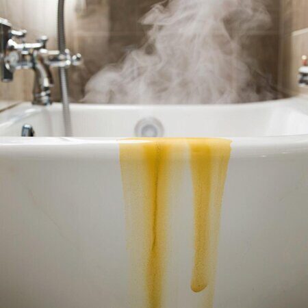 желтизна на ванне