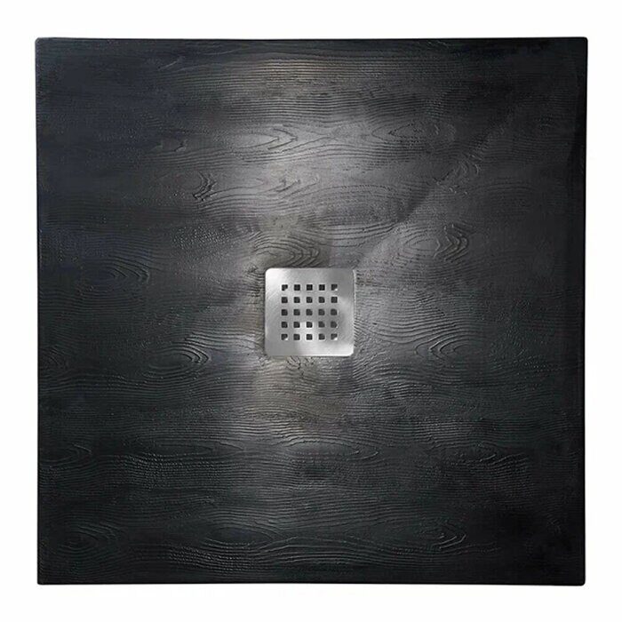 Veconi TZW20B-90-R1 душевой поддон квадратный 90х90х15 см, искусственный камень