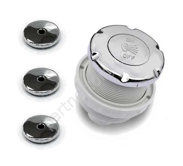 Аэромассаж с пневматическим управлением для стандартных форсунок Aquatek