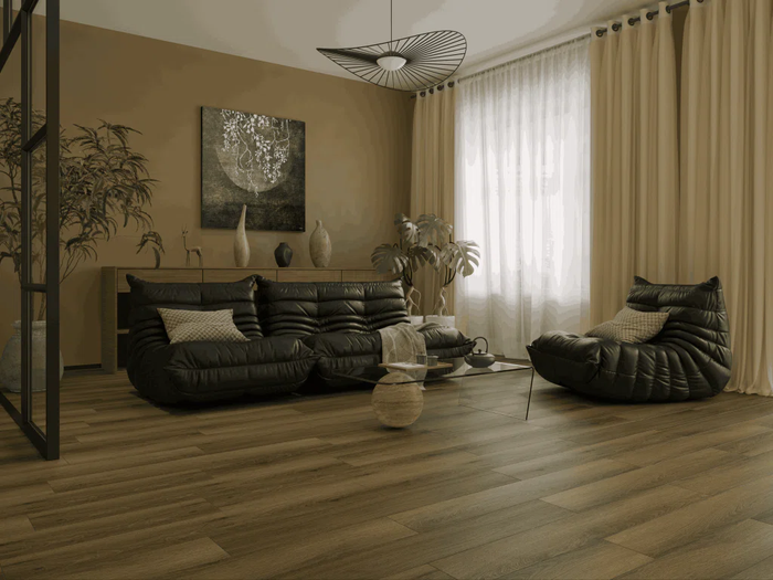 Корунд Титан 6 SPC замковая кварцвиниловый ламинат Alpine Floor ECO 28-11