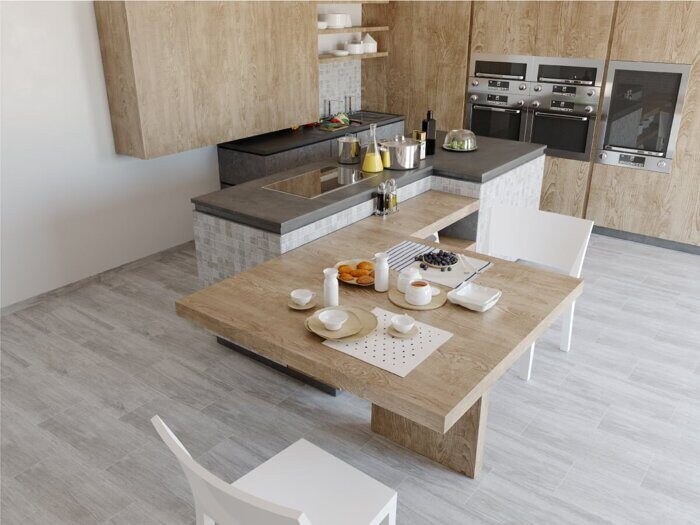 Woodhouse WS4O522 керамогранит светло-серый матовый рельеф 30х60см Cersanit
