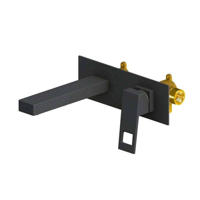 Briana Timo 7171/03SM чёрный смеситель для раковины встроенный