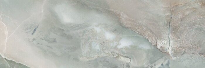 Bavaro Azul Delacora настенная плитка серо-бирюзовая глянцевая 30х90см