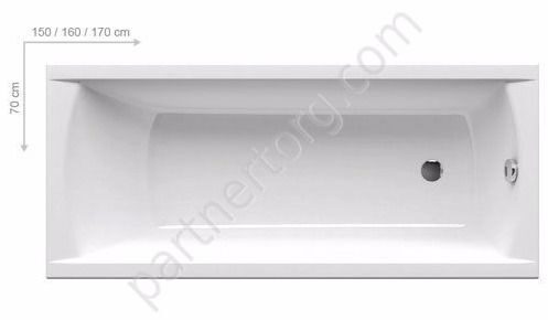 Classic Ravak ванна акриловая прямоугольная 150х70 см C521000000