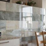 Можно ли керамогранит на фартук кухни?