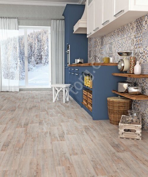 Lucie светло-бежевый матовый керамогранит 14,7x59,4см Laparet