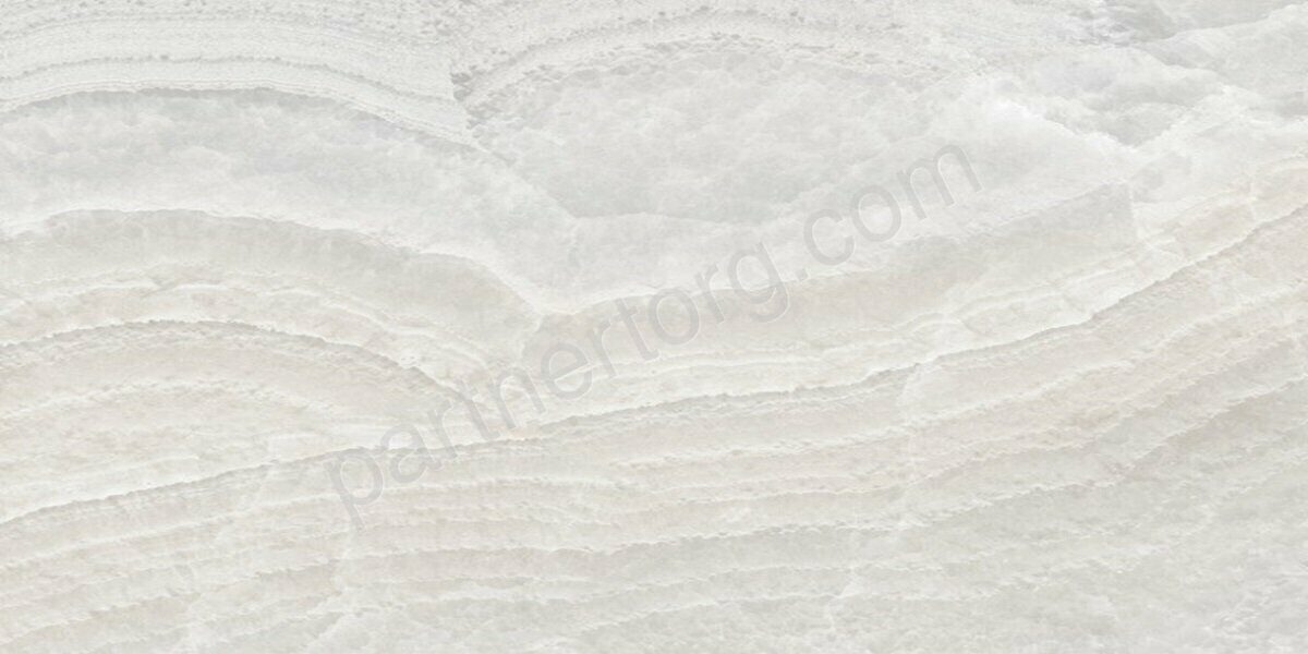 Onyx Frazil Ice  керамогранит полированный 120х60 см NTT99502P