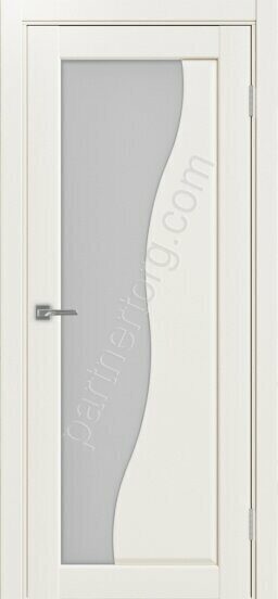 Сицилия 720.21 межкомнатная дверь бежевый со стеклом мателюкс