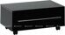 Нота 75 тумба подкатная черная глянцевая для ванной комнаты Aquanet