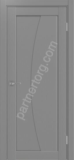 Сицилия 721.11 межкомнатная дверь серый глухое полотно