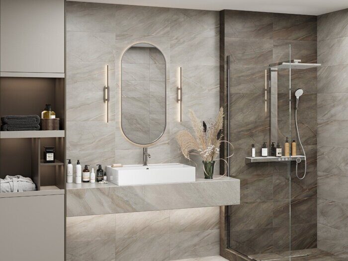 Nepal Dark Delacora керамогранит коричневый матовый 30х60см