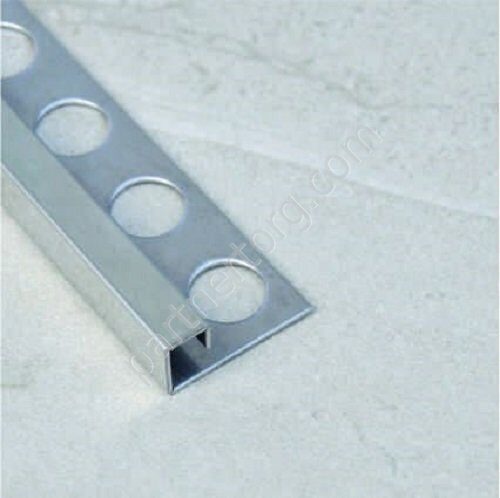 Tile Trim Silver вставка полированная Juliano SBP024-1S-10H 8х10мм