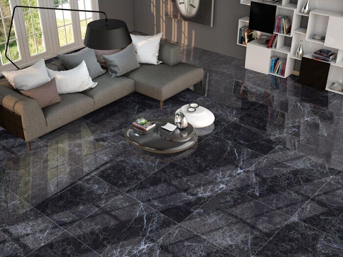 Black Emperador High glossy GR105 керамогранит 60х60см Primavera