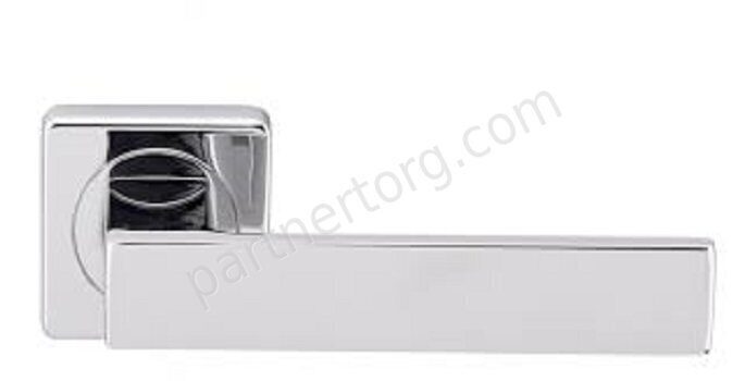 Archie Esta S040 130 ручка дверная фалевая на квадратной накладке