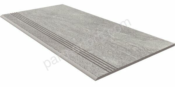 Tramontana Grey TN01 серый неполированный керамогранит 30х60см Estima Ступень